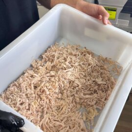 Pulled Pork feito com Lombo Suíno no Sous Vide