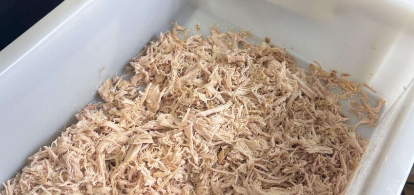 Pulled Pork feito com Lombo Suíno no Sous Vide